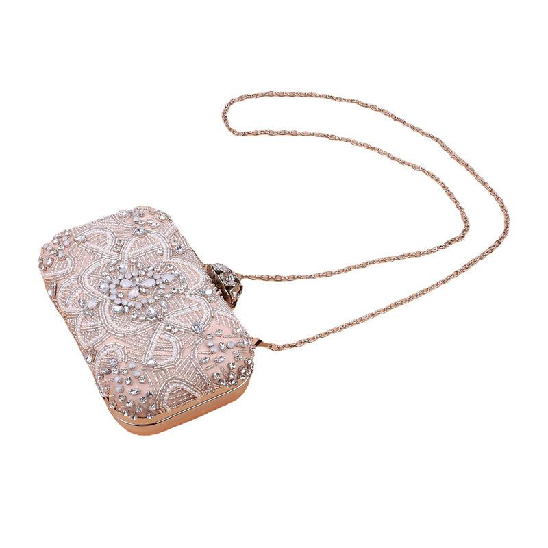 Luxury Designer Diamond Evening Crystal Bag Rhinestone Ladies Clutch Chain Shoulder Bag Women Wedding Dress Party For Bride