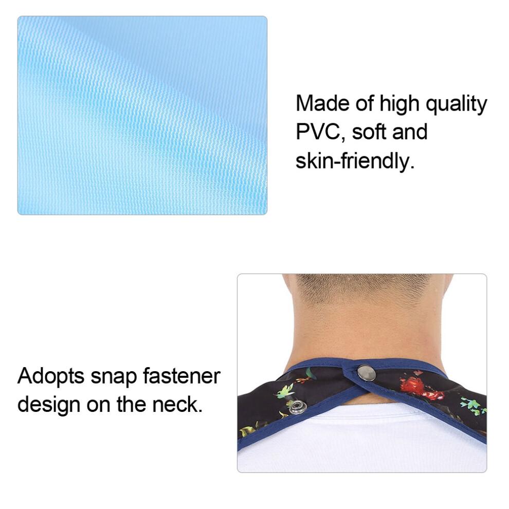 Adult Waterproof Mealtime Bib Double Layer Elder