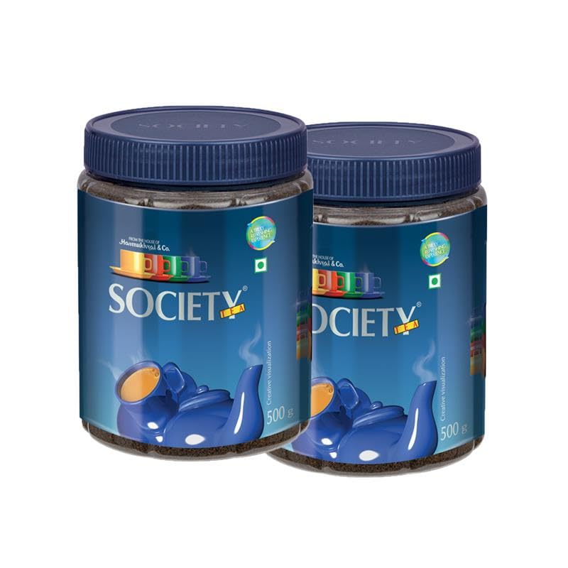 Society Leaf Tea 500g x Pack of 2 | Assam Special Blend | Robust Flavour | Refreshing Natural Tea