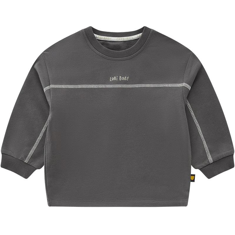 LABI Children's Loose Fit Long-Sleeve Pullover Sweatshirt