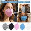 KN95 Protective Face Mask 7 Layers Foldable Respirator Mask for Dust Pollen and Droplets Filtration Breathable Design