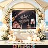 Party Backdrop Happy Birthday Birthday Rose Confetti Photo Booth Background Front Door Decor