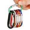 High Quality Equipment Safety Climbing Button Alloy Carabiner Buckle Keychain Camping Hiking Hook