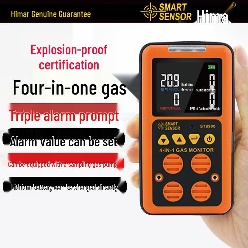 Xima ST8900 4-in-1 Multi-Gas Detector