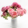 Artificial Flower Peony Bouquet Home Room Decoration Wedding Diy Festival Indoor Furnishings Scrapbooking Bonsai Gifts Accessori