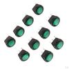 Round Illuminated Rocker Switch,LED Car Lights, Action,12V 20A