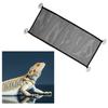 Reptile Mesh Hammock Rectangle   Hanging Reptile Breathable Net Hammock Bed with Suction Cups for   Snake
