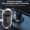 100W QC3.0 PD Car Charger 5A Fast Charing 2 Port 12-24V Cigarette Socket Lighter Car USBC Charger For IPhone Power Adapter P0T2
