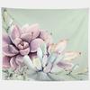 Desert Cactus Succulent Plant Pattern Tapestry Office Living Room Tapestry Home Wall Decoration Tapestry