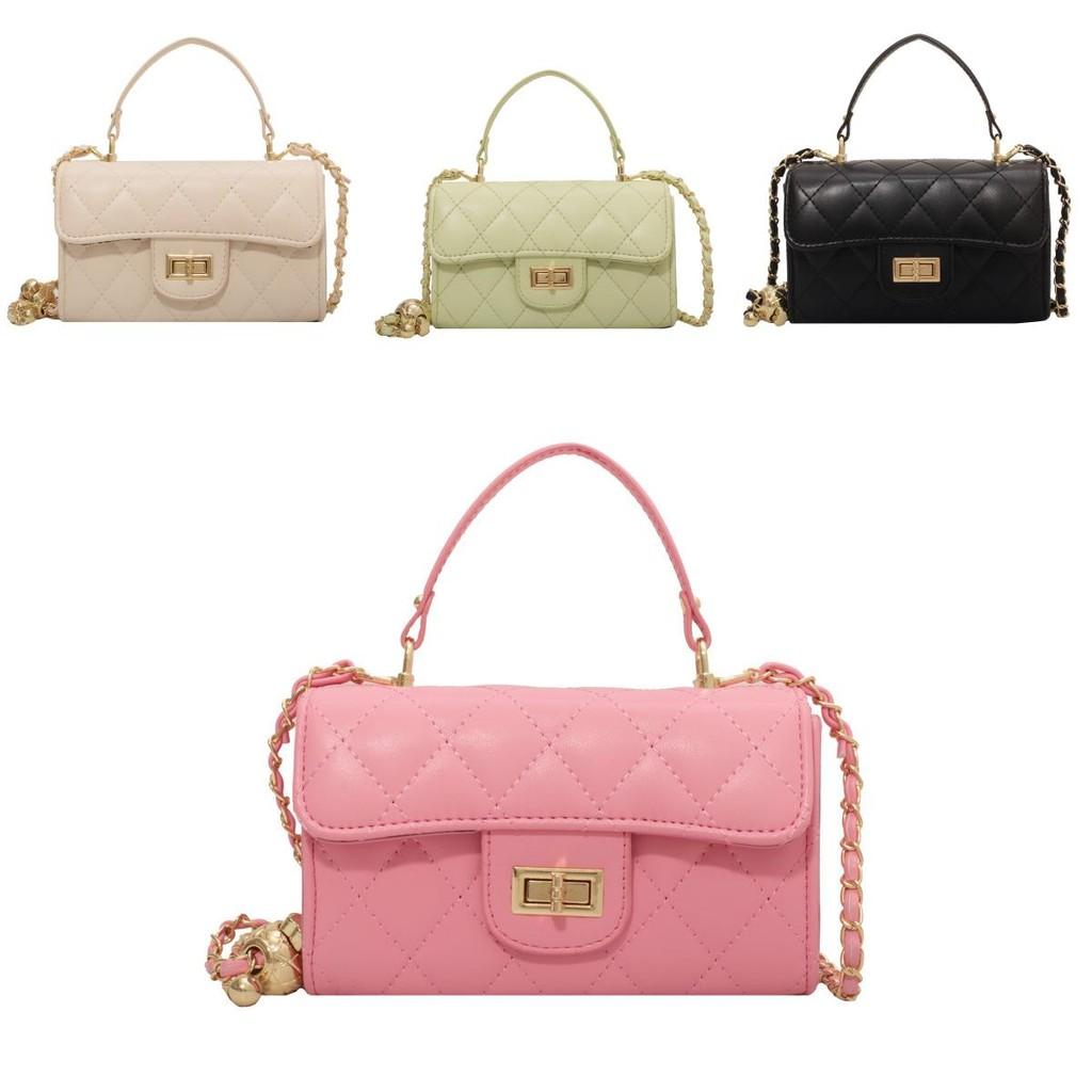 Small Square Bag Women's 2024 New Crossbody Bag Ladies Fashionable Simple Handbag