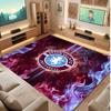Tappeto in Velluto di Cristallo con Stampa Calcio Aston Villa, Comodo Assorbente d'Acqua Antiscivolo Tappeto per Pavimenti Interni
