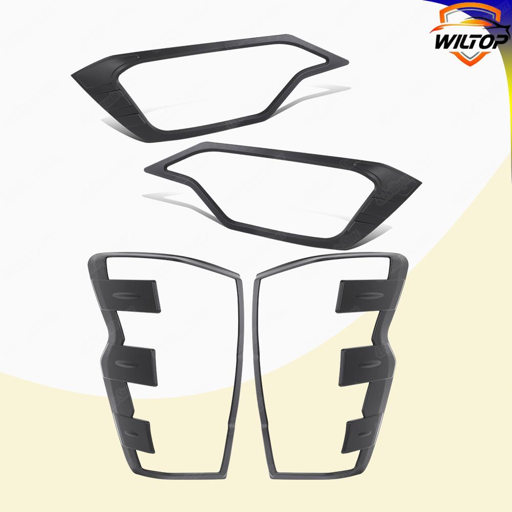 Car Body Kits for ISUZU D-MAX V-Cross DL40 AT33/35 2025 2025 Front Rear Lamp Hoods ABS Matte Black Car Exterior Accessories