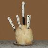 Simulated Skeleton Knife Stand Dilapidated Fruit Storage Rack Skull Knife Holder  Gift
