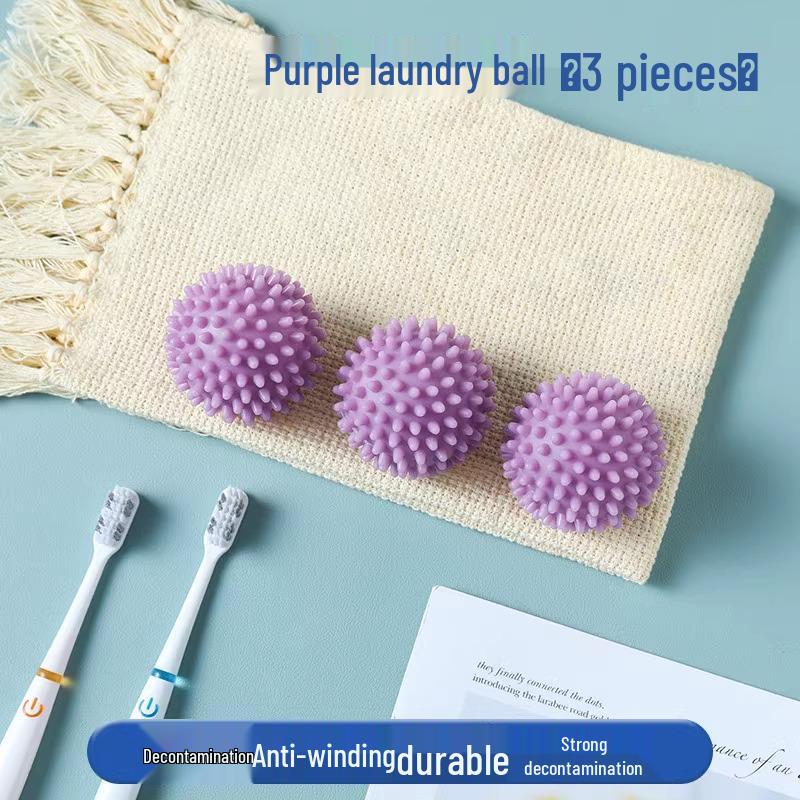 Magic Laundry Ball: Lint & Hair Remover, Anti-Tangle & Decontamination Wash Ball for Clothes