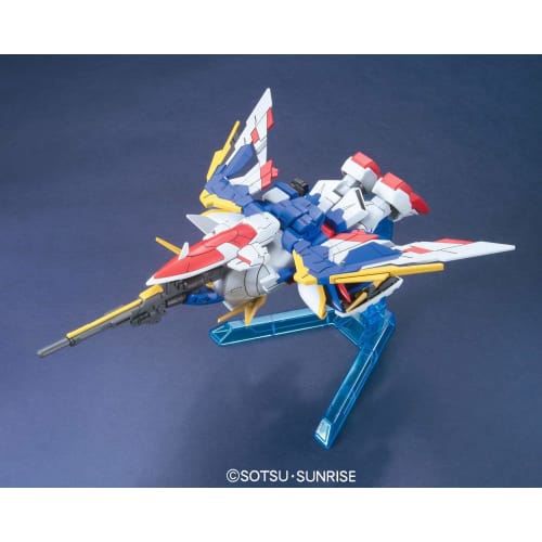 SD Gundam BB Senshi No. 366 New Mobile Report Gundam Wing Endless Waltz XXXG-01W Wing Gundam EW Pre-Colored Plastic Model