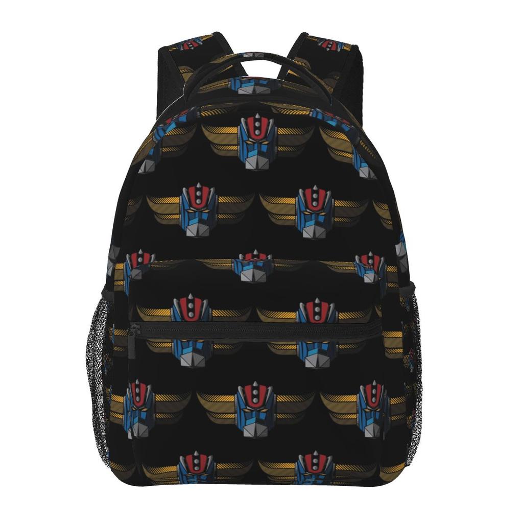 Grendizer Goldorak Vintage ROBOT Student Backpack School Bag Hiking Travel Daypack for Boys Girls Fashion Bookbag Shoulder Bags