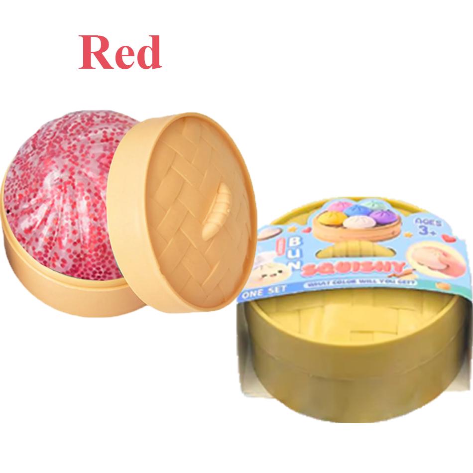 Knödel Squishy Stressbälle Spielzeug Angstlinderung Teigbrötchen Knetball Sensorisches Spielzeug für Kinder Erwachsene juguetes