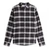 Tommy Jeans Mens Checked Flannel Long-Sleeved Shirt