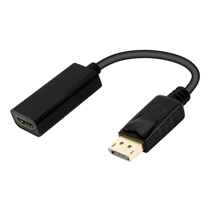 Adaptateur Ewent EC1456 DisplayPort vers HDMI 4K Noir