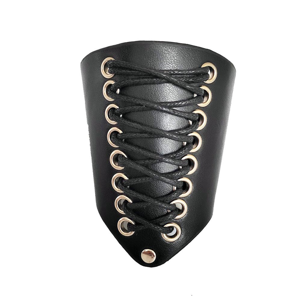 PU Wristband Gauntlet for ComicCon Photography Cosplay for Parties Festivals Industrial Age Costume Supplies