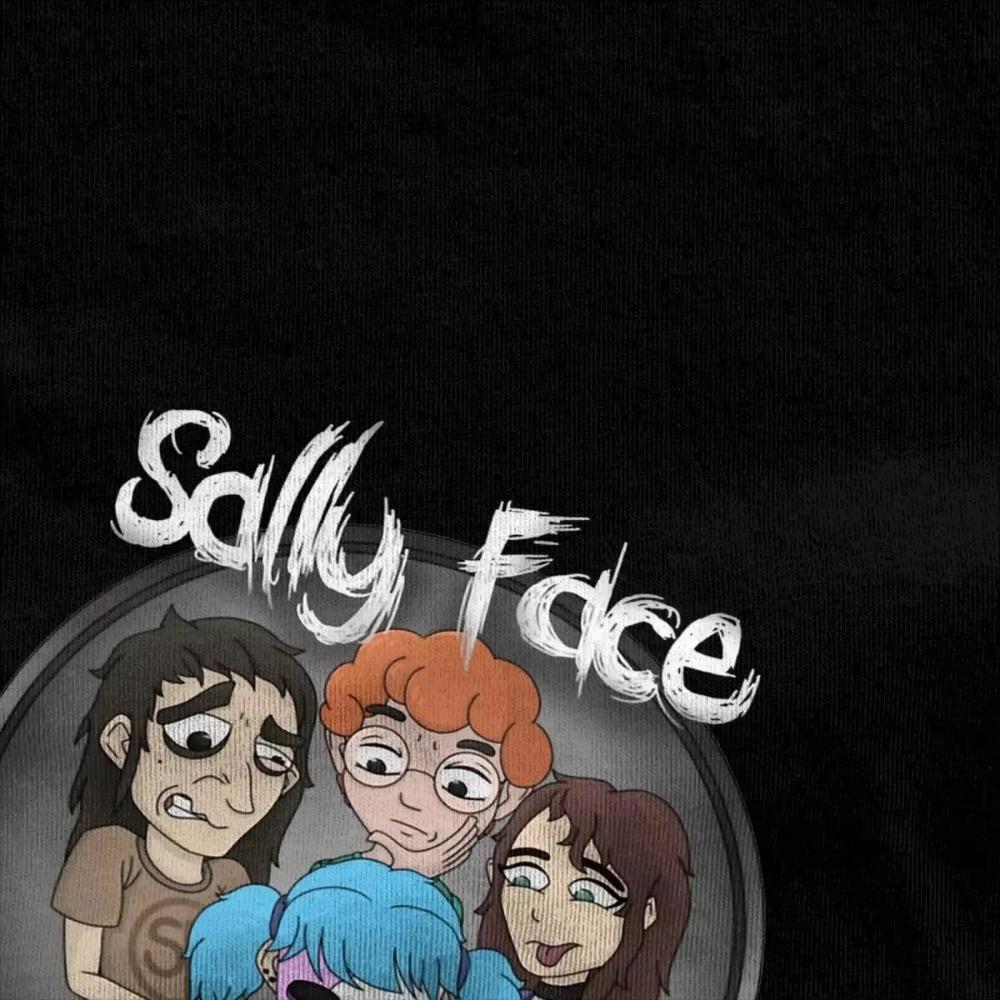 Men Women Sallyface Sal Fisher T-Shirt Apparel Hipster  Sally Face T Shirts Tee Clothing Classic