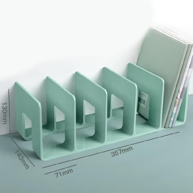 Acrylic Bookends Book Storage Stand File Sorter Reading Shelf Book Stands Decorative Bookends