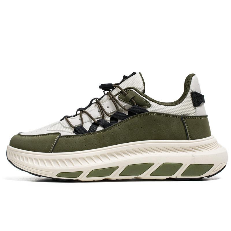 

Men s shoes Hong Kong style dad shoes platform height increase casual spring and autumn new trendy retro breathable elastic buckle sports running shoe 39