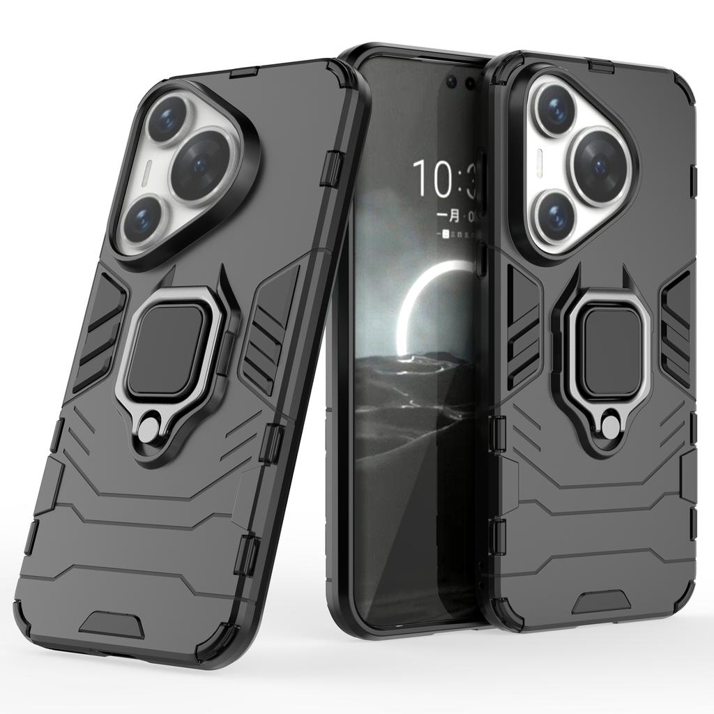 For Huawei Pura 70 Pro/Pura 70 Pro+ Kickstand Case PC+TPU Drop Protection Shell