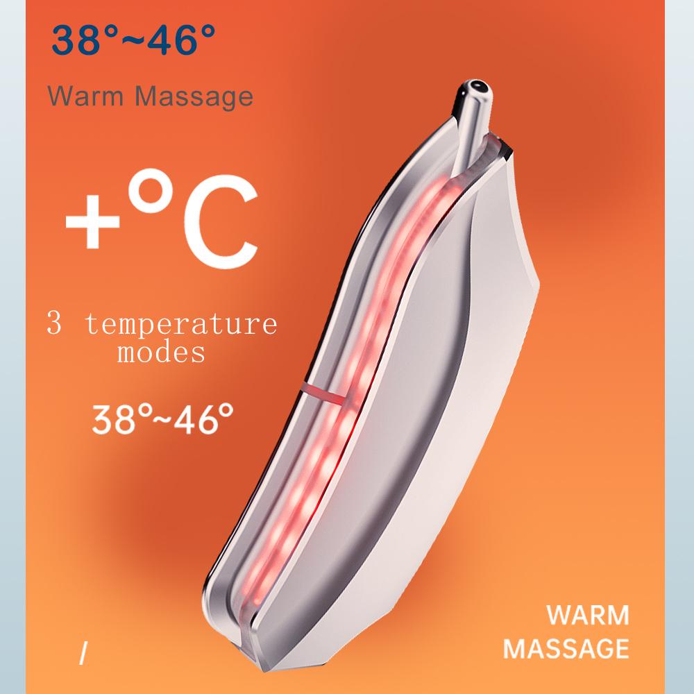 Microcurrent Fascia Knife Muscle Relaxation Scraper Heating Vibration Muscle Electric Massager Fascia Scraper Tool