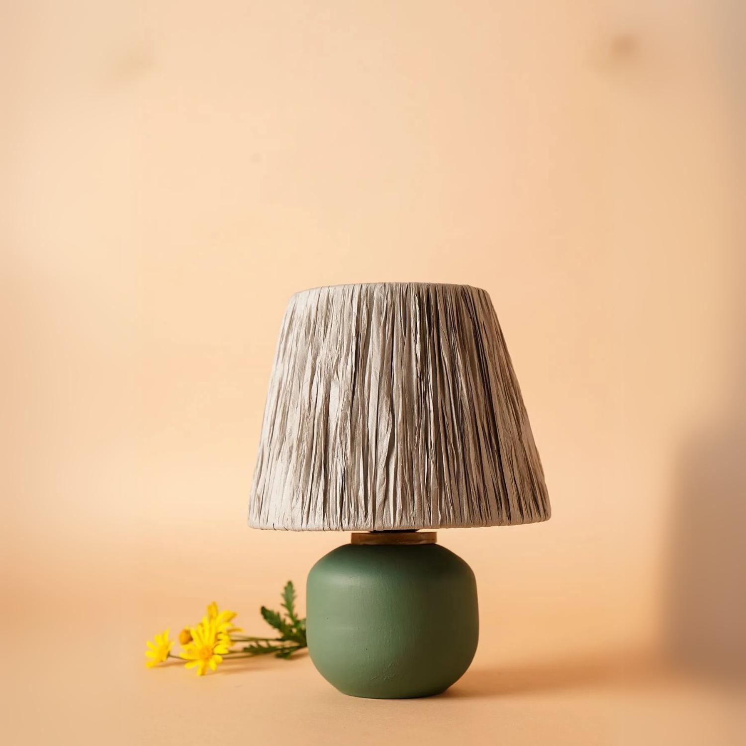 

Tournant Handmade Ceramic Lampshade Green 27 cm зелений