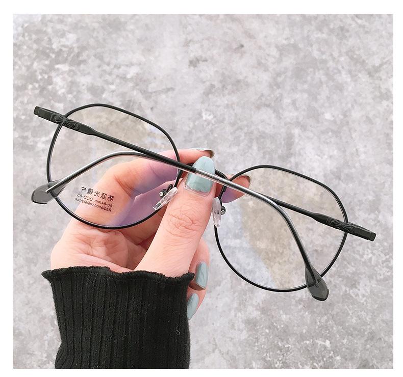 

Computer Glasses Anti Blue Ray Glasses Anti Radiation Glasses Optical Eye Spectacle UV Blocking Gaming Filter Round Glasses