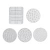 3D Wavy Coaster Silicone Mold: Beautiful, Durable for DIY Craft Projects