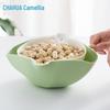 Camellia Double Handle Drain Storage Basket