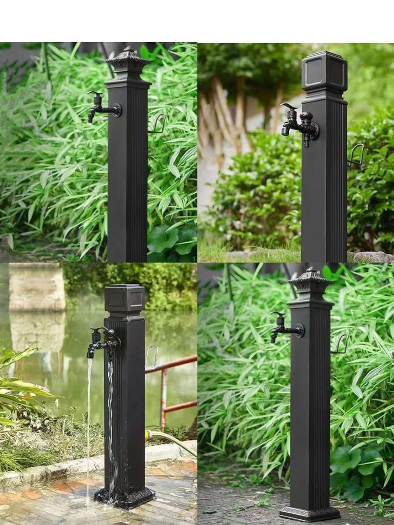 Pilar de Torneira de Jardim Exterior Anti-Congelante