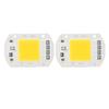 2 Pcs LED COB Chip High Power Driverless Integrated SMD Lamp Beads Light Efficient Flip COB Lamp Bead