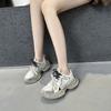 Mesh dad shoes women's spring new fried street sports style casual shoes thick-soled breathable running shoes tide