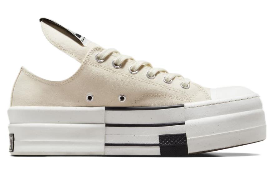 Chuck 70 Rick Owens x Chuck 70 Drkshdw Dbl Drkstar Converse Basse 'Natural Ivory' A04955C