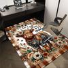 1 Stück Schottische Hochlandrinder Rutschfeste Bodenteppich Kompatibel für Büro & Wohnzimmer & Schlafzimmer & Esszimmer - Weich & Gemustert, Lebendige Farben - H0341