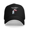 MAGA Grönland Make America Go Away Sandwich Kappen Sport Baseballkappen für Erwachsene Hüte Verstellbare Polyester Sportkappe Winterkappe