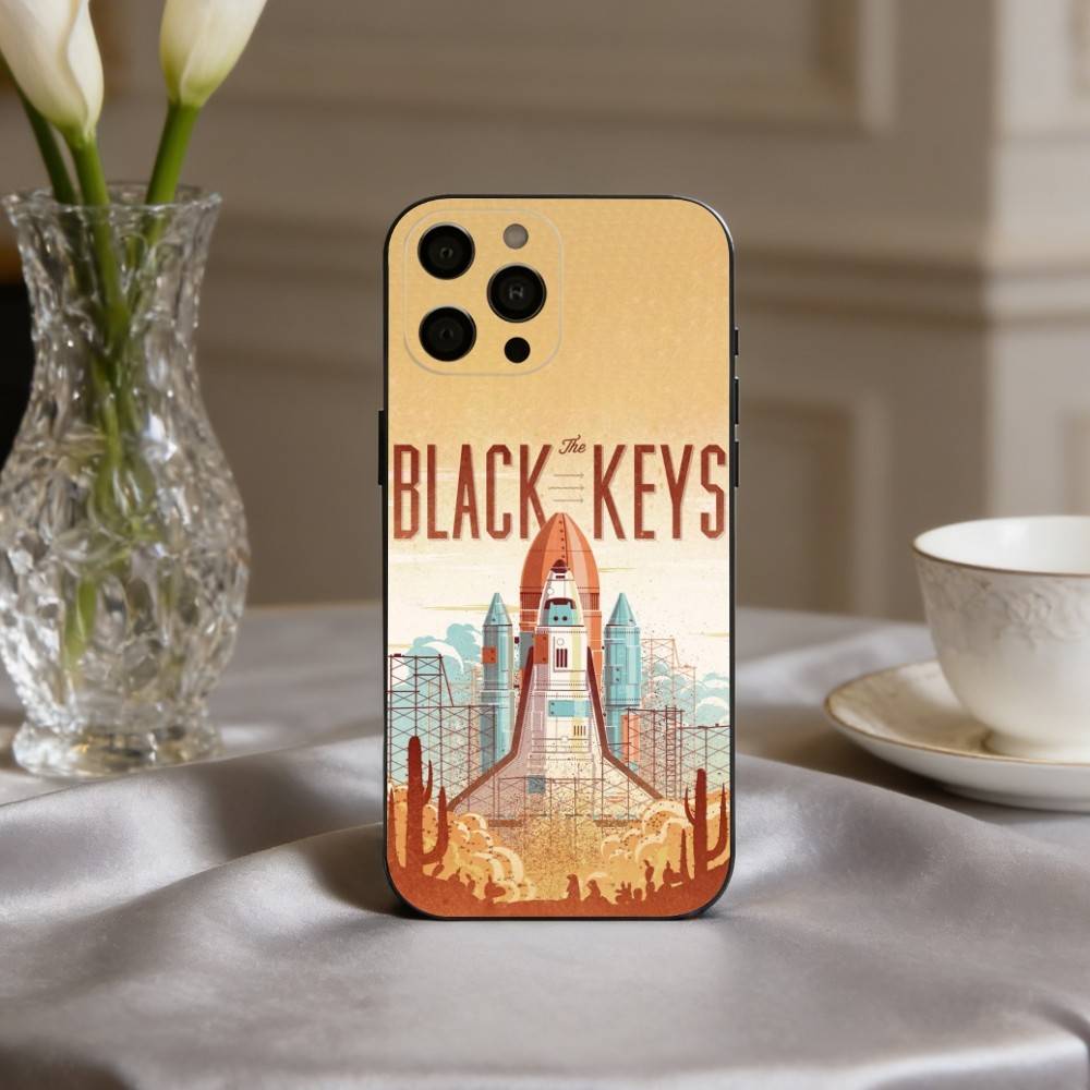 

COOL The B-Black KeyS Bnd Phone Case Silicone Soft For IPhone 17pro 16 15 14 13 12 11 X XR Plus Pro Max Plus iPhone17air