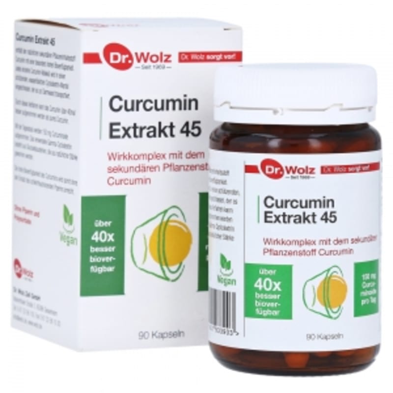 

Німецький лікар. Boltz Екстракт куркуміну 45, 90 таблеток