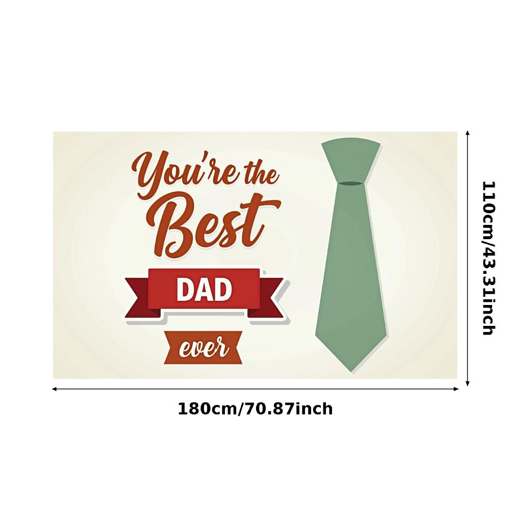 Decorative Design Gift Banner High Quality You’re the Best Banner Vibrant Colors Modern Style for Indoor Decoration