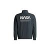 Reebok X NASA Collaboration Sports Casual Comfortable Stand Collar Jacket Unisex Jacket Gray 100207593