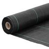 VidaXL Membrane anti-mauvaises herbes noir 0,5x150 m PP, tissu anti-mauvaises herbes, membrane de contrôle des mauvaises 4005176