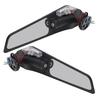 Sport Motorrad Links Rechts Seite Flügel Spiegel Schwenk Rückspiegel mit LED Lichter Ersatz