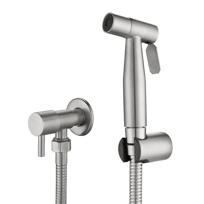 KEGAO Matt Gebürstetes Gold Edelstahl Einhand-Toiletten-Bidet-Sprüher für Badezimmer- und Küchengebrauch, Toiletten-Bidet-Sprüher