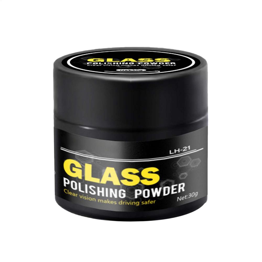 Glass Polishing Powder 30g Auto Windshield Oil Film Remover Cerium Oxide Powder Detergent Window Cleaner Car Scratch Repair Tool