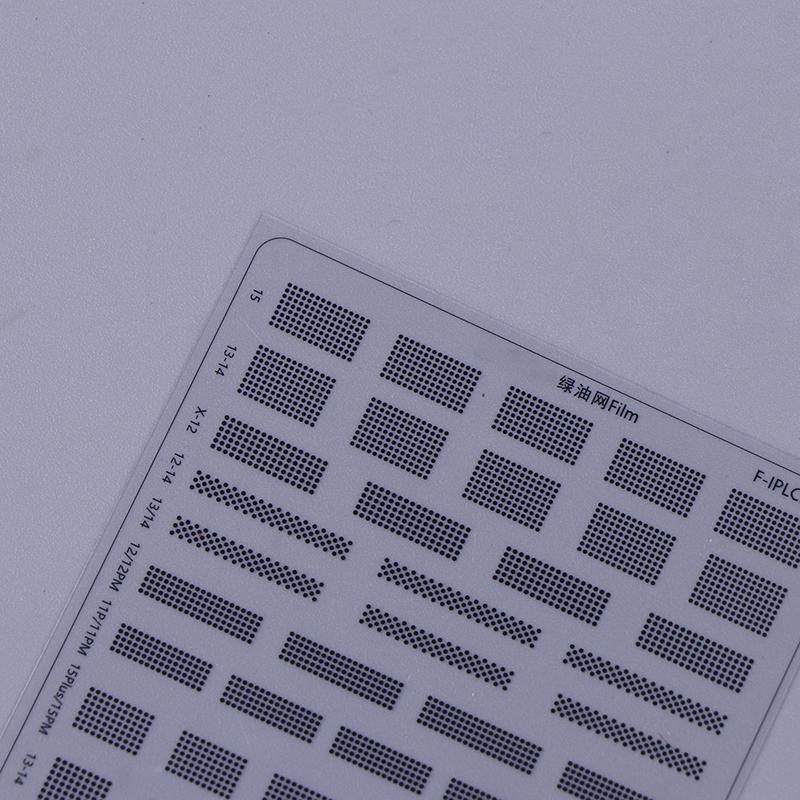 Screen Green Oil Film For Phone Series F-Iplcd Green Oil Bga Reballing Stencil Cpu Motherboard Repair Tool