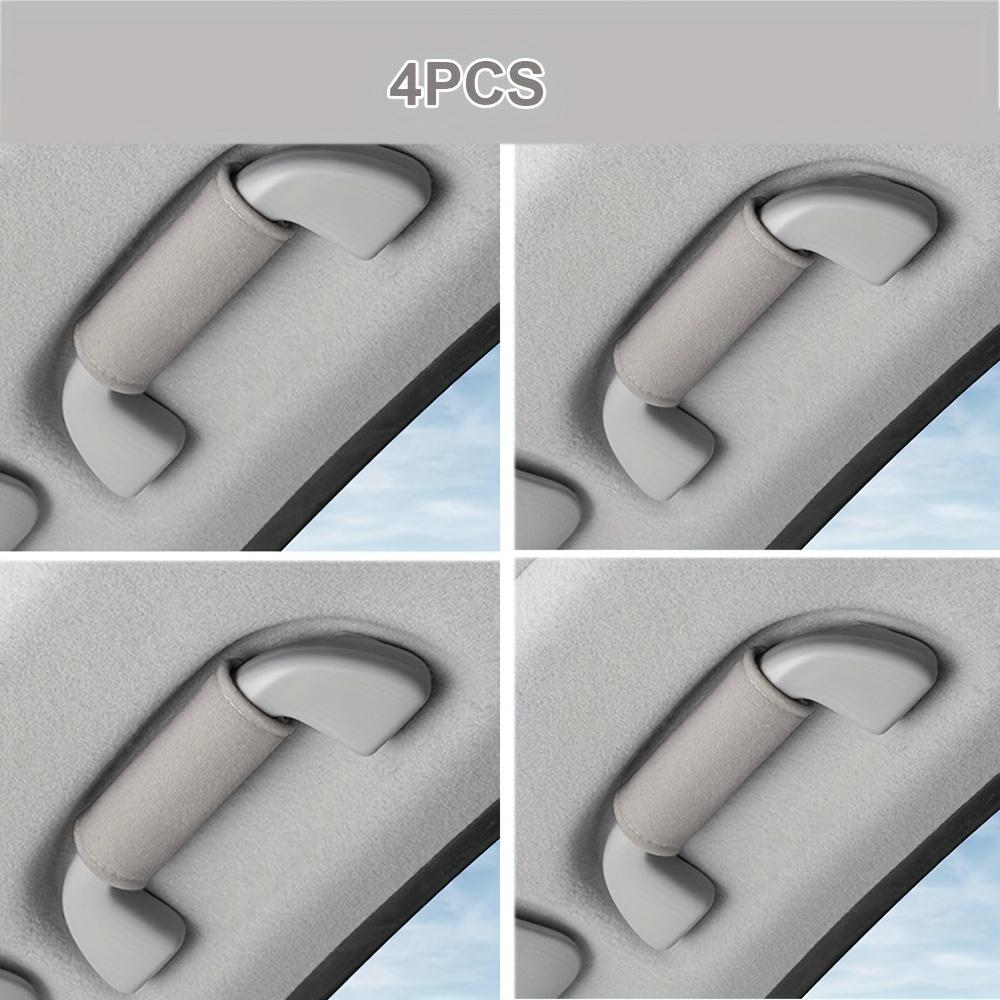 4pcs Soft Car Grab Handle Cover, Auto Door Handle Protector for Car Interior Decoration