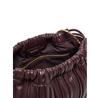 Handbag Calvin Klein Plisse Drawstring Bag LV04F3076G Burgundy